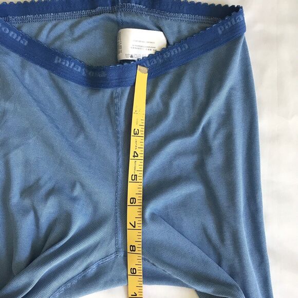 PATAGONIA Leggings Wmn S Capilene Blue Thermal Baselayer Stretch Long Johns VTG - Picture 8 of 9